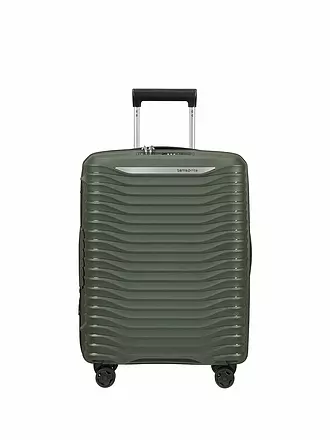 SAMSONITE | Trolley Upscape Spinner 55 Espandibile Clay | dunkelgrün